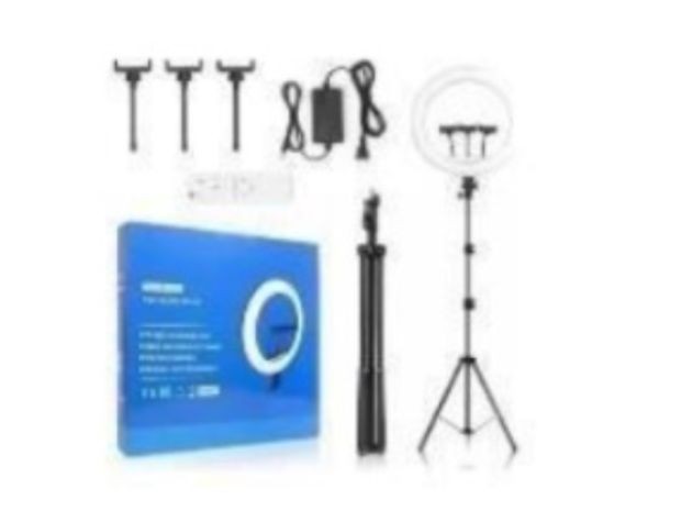 &u+ PANEL LED ARO SELFIE CELULAR 56 CM + TRIPODE (LJJ-22)